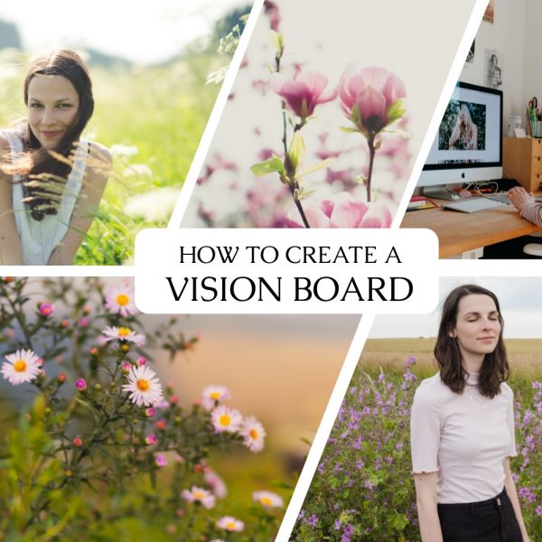 How to make a vision board | So machst du ein Visionboard